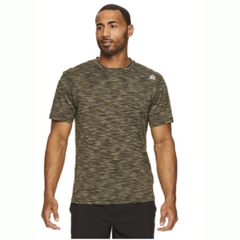 Reebok Men's Supersonic Crewneck Workout T-Shirt D